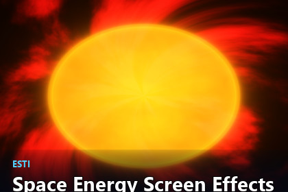 Space Energy Screen Effects URP