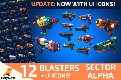 Energy Blasters: Sector Alpha / Cosmic Retro
