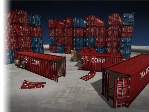 Container Pack | 3D Industrial | Unity Asset Store