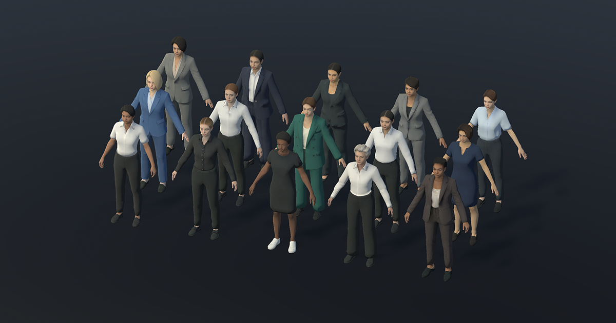 Office workers - Women