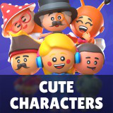Cute Characters – Modular Animated Pack