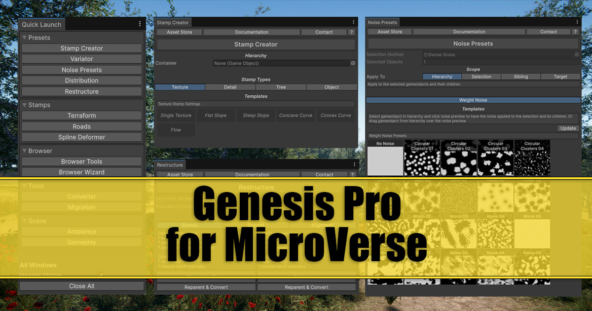 Microverse Unity Genesis Pro for MicroVerse | Terrain | Unity Asset Store