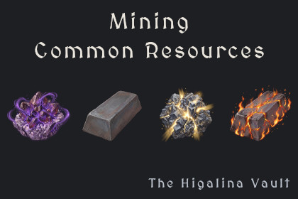 Mining - 40 Common Resource Icons [512x512 HD]