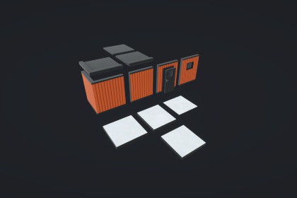 Modular 3D Metallic Building Kit