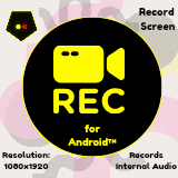 Screen Recording for Android™ (Internal Audio)