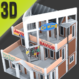 Stylized Town Building Pack