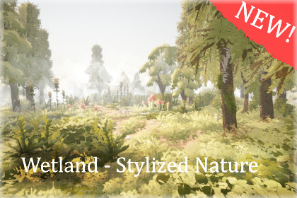 Wetland - Stylized Nature
