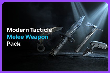 Modern Tactical Melee Weapons Pack