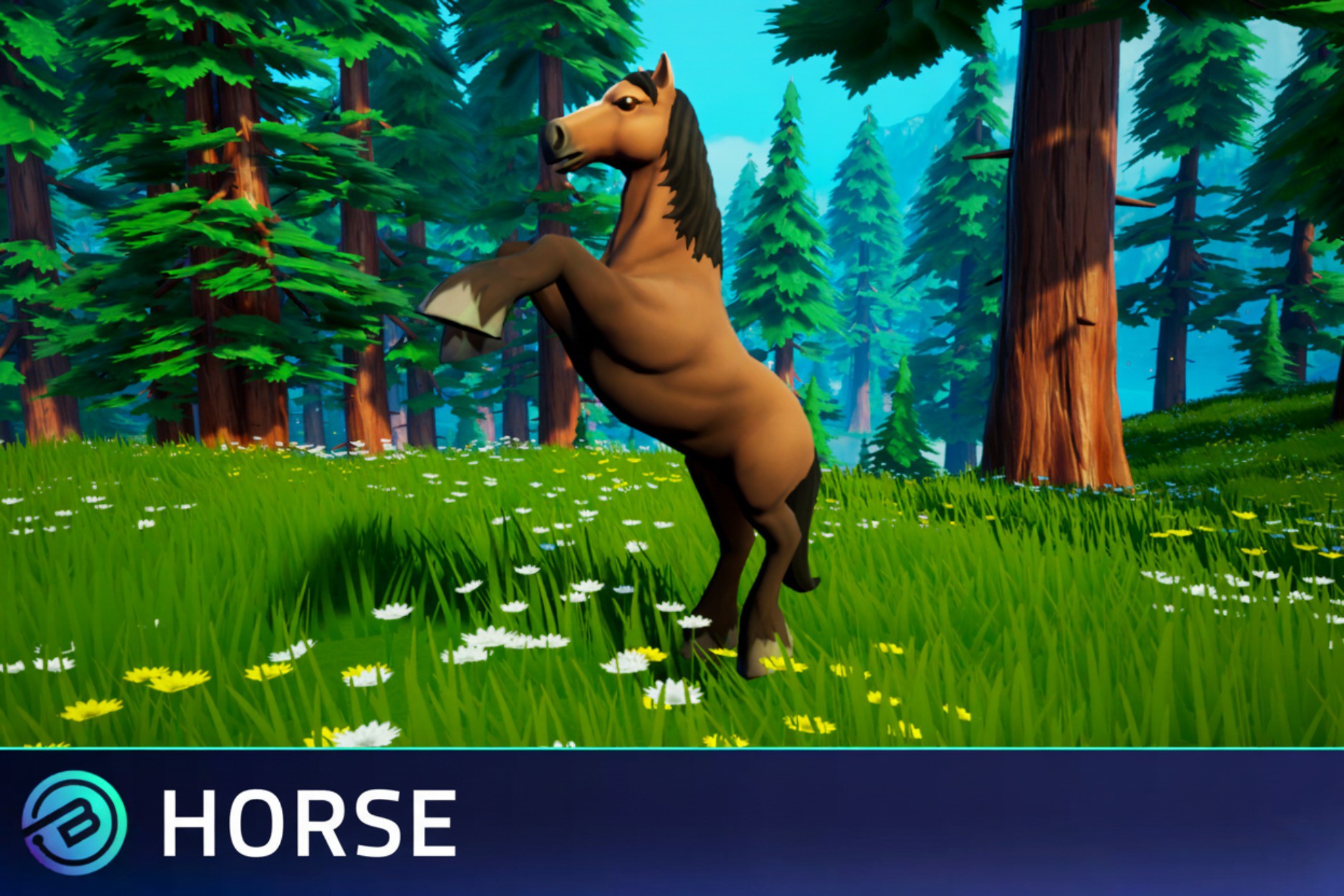 Stylized Horse - Fantasy RPG Animal
