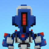 Robot 2 Voxel Character - 3D Lowpoly Fantasy Model