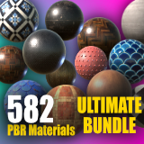 582 PBR Materials Ultimate Bundle