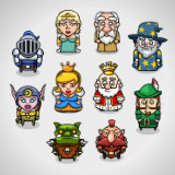 2D Characters - Fantasy Bundle