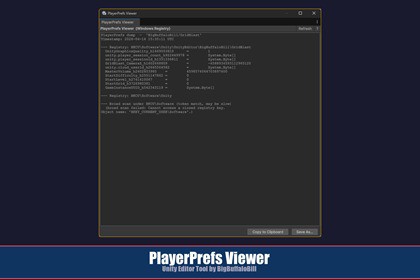 PlayerPrefs Viewer