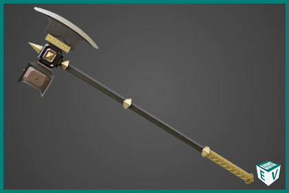 Battle Hammer 07 URP HDRP Textures