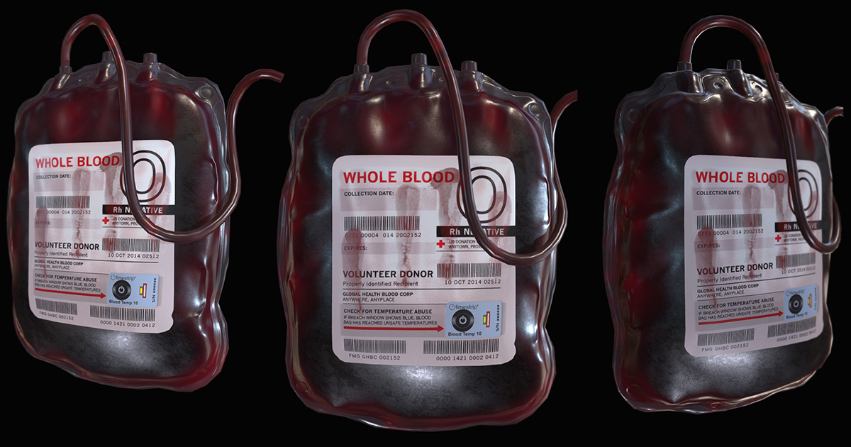 Blood Bag | 3D Props | Unity Asset Store