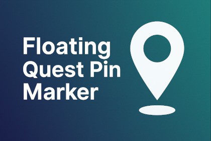 Floating Quest Pin Marker