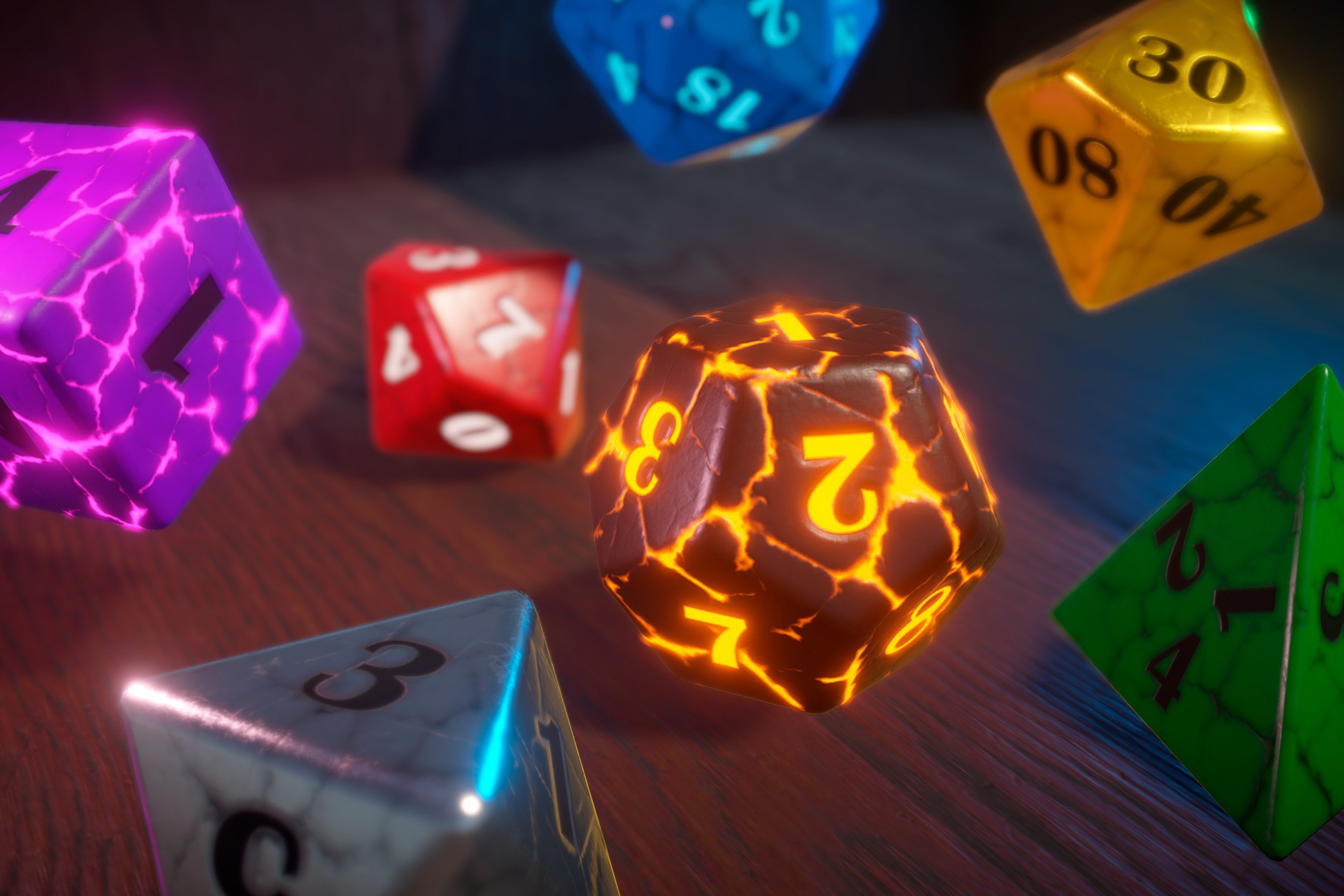 Dice 3D Props Unity Asset Store