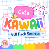 Cute Kawaii GUI Pack Sources