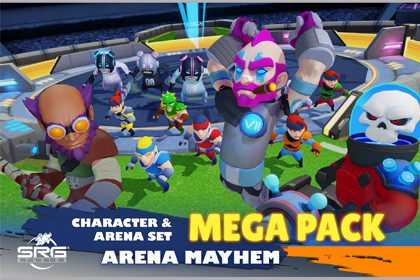Arena Mayhem - Complete 3D Game Assets Mega Pack