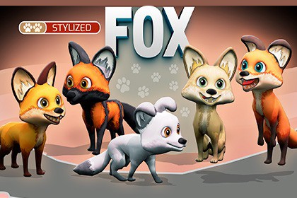 Stylized Fox 1