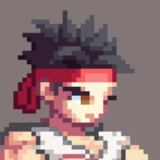 2D Pixel Character - Taekwondo Boy