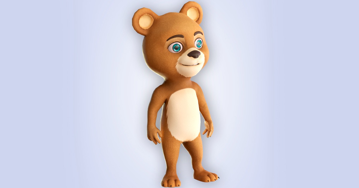 Toon Bear Nature | Characters | Unity Asset Store