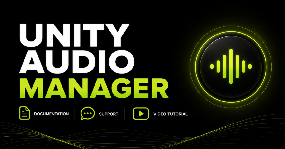 Audio Manager – Lightweight & Powerful | Audio | Unity Asset Store