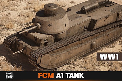 WW1 FCM A1 Vehicle/Tank