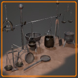 Kitchen Set Props
