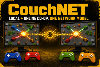 CouchNET – Multiplayer Framework for Local & Online Co-op