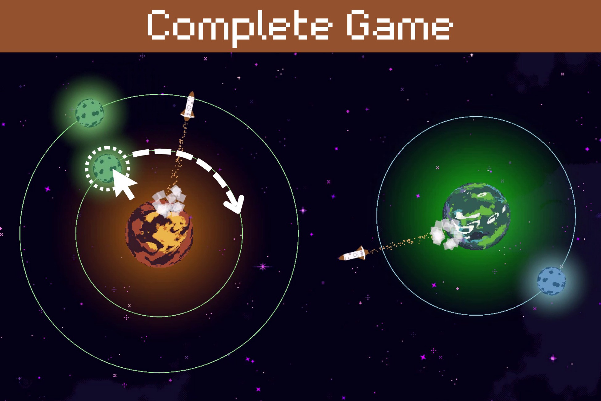 Orbital Escape Game Template - Launch Rockets | Packs | Unity Asset Store