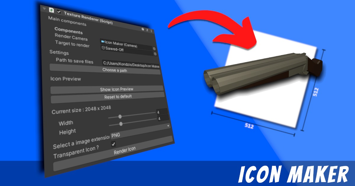 Icon Maker | Utilities Tools | Unity Asset Store