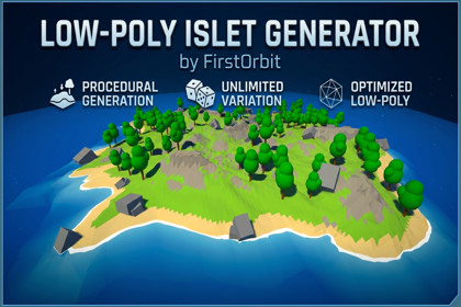 Low-poly Islet Generator