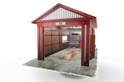 Metal Workshop Garage