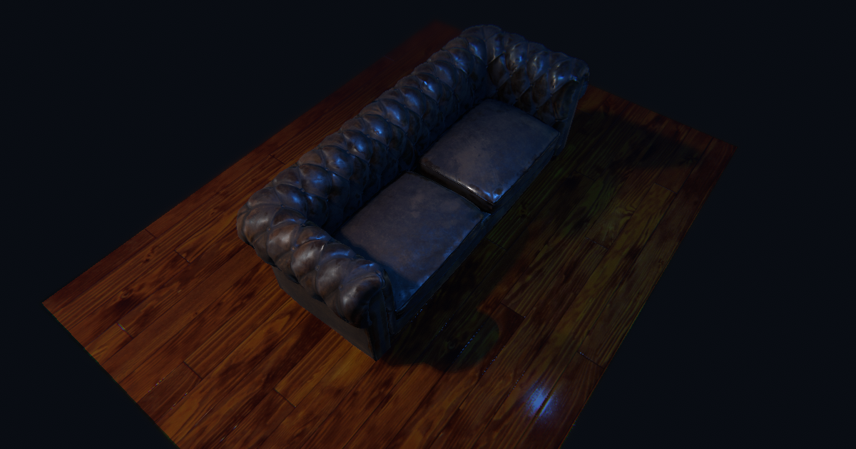 Unity Rendering Sofa SOFA PBR | 3D Props | Unity Asset Store