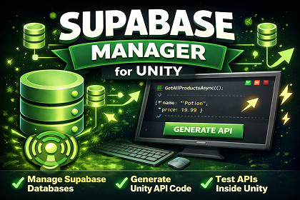 Supabase Manager For Unity