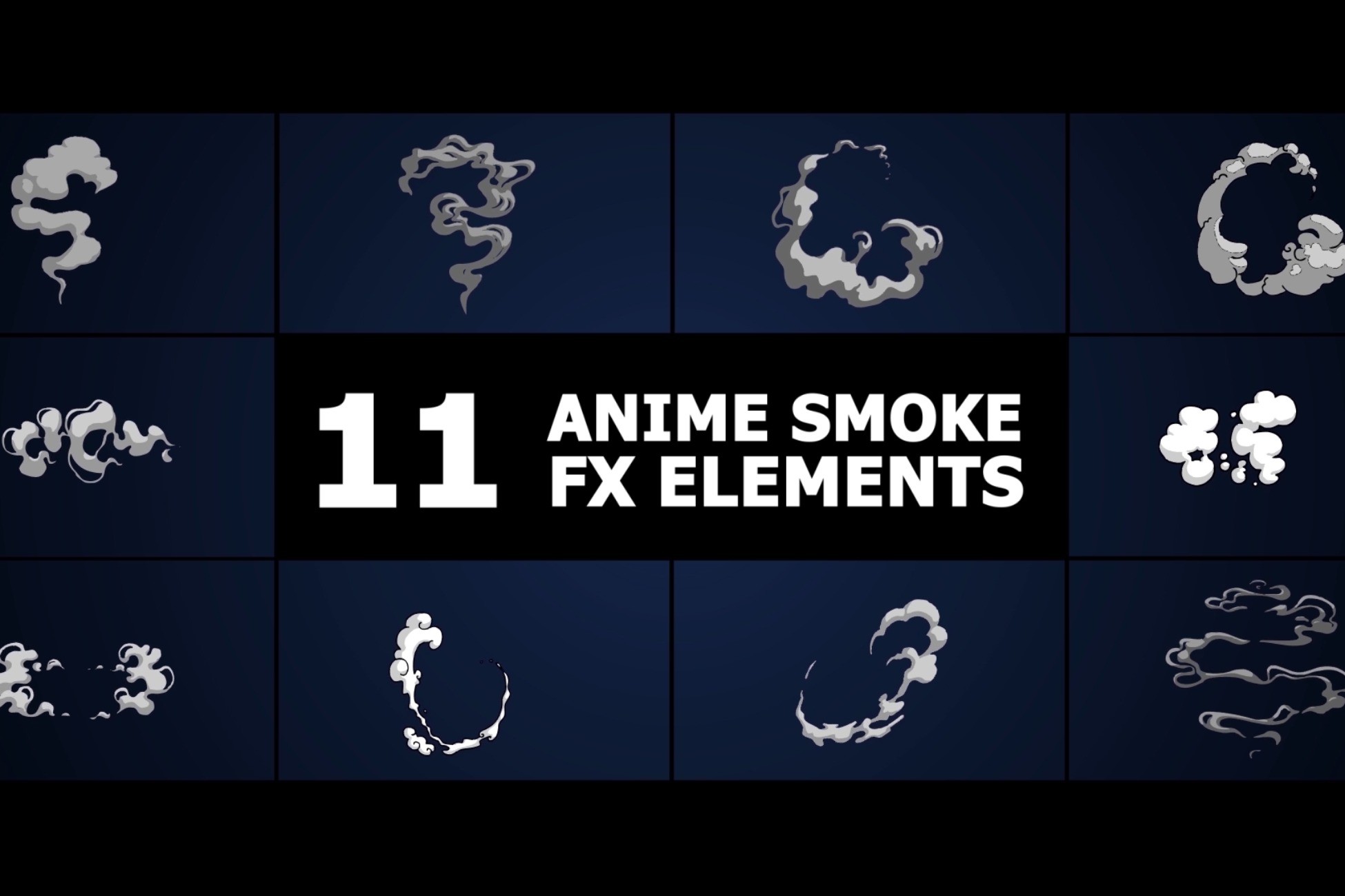 Anime Smoke Elements (01.01.24) by FXMonster