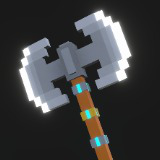 Stylized Voxel Medieval Weapons Pack