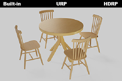 Round Wooden Dining Table Set with 4 Chairs