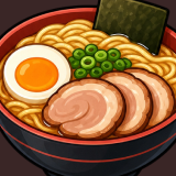 Asian Cuisine Restaurant Sushi Ramen Food Kitchen Cooking Icons Pack