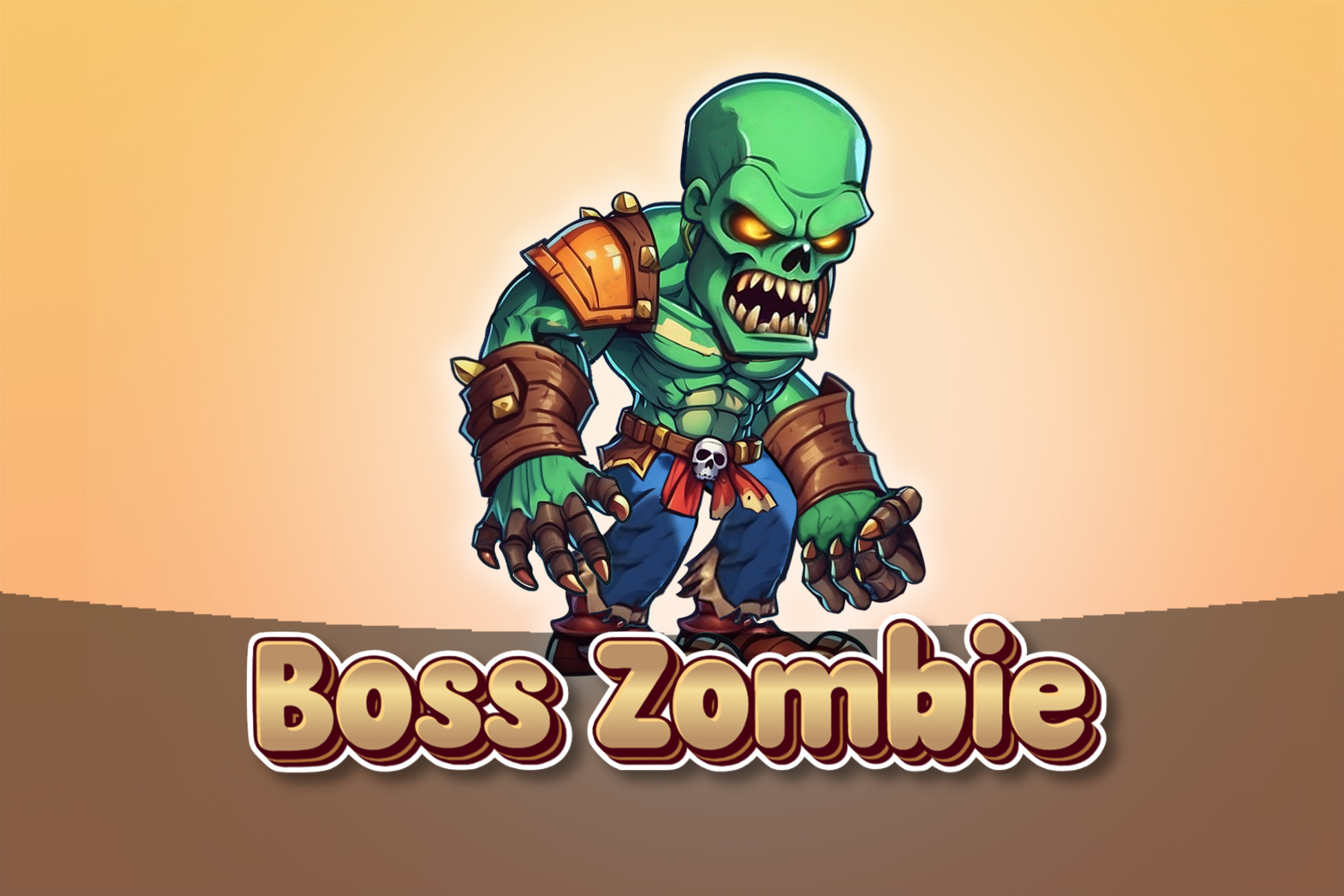 Boss Zombie 2D Animated Character (Spriter) | 2D Characters | Unity ...