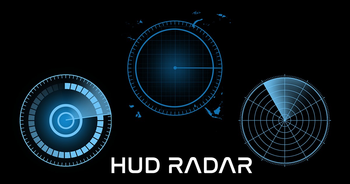 HUD-SCI-FI radar circles | 2D GUI | Unity Asset Store