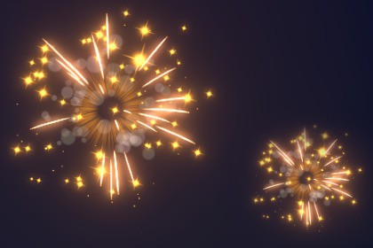 Golden Firework