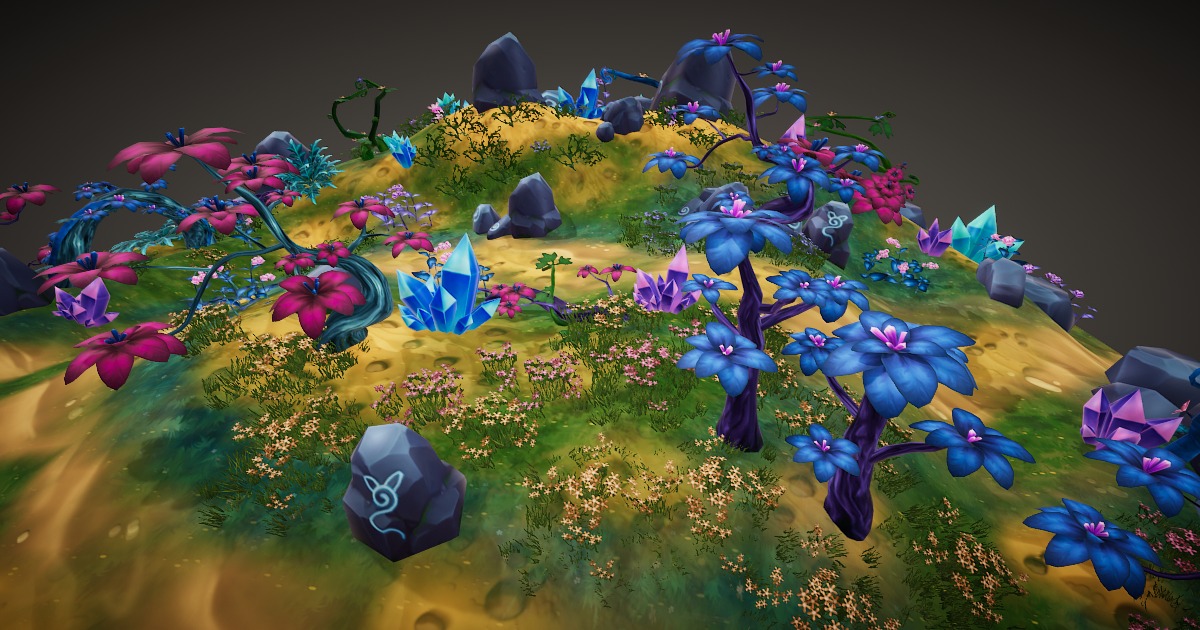 Stylized Fantasy Vegetation 4 | 3D Vegetation | Unity Asset Store