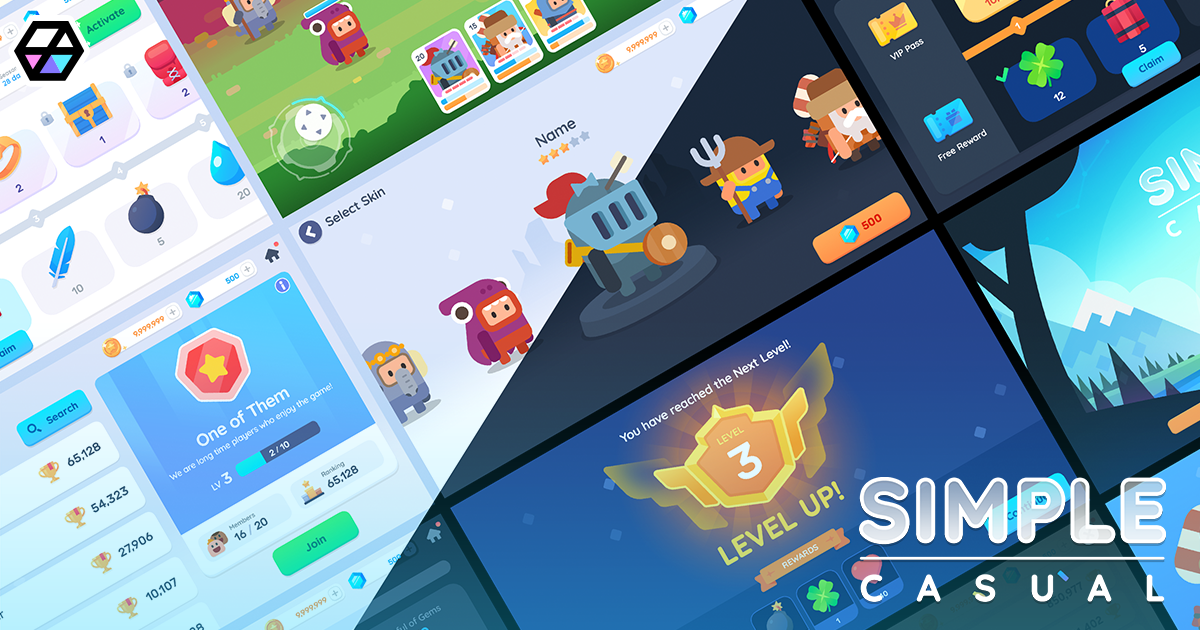 GUI Pro - Simple Casual | 2D GUI | Unity Asset Store