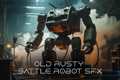 Old Rusty Battle Robot SFX