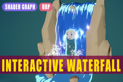 Stylized interactive water