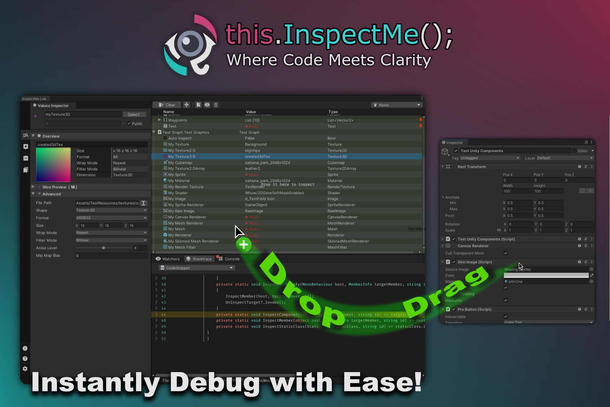 InspectMe Pro – Advanced Tree-View Debugging & Inspection Toolkit ...