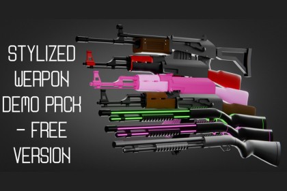 Stylized Weapon Demo Pack — Free Version