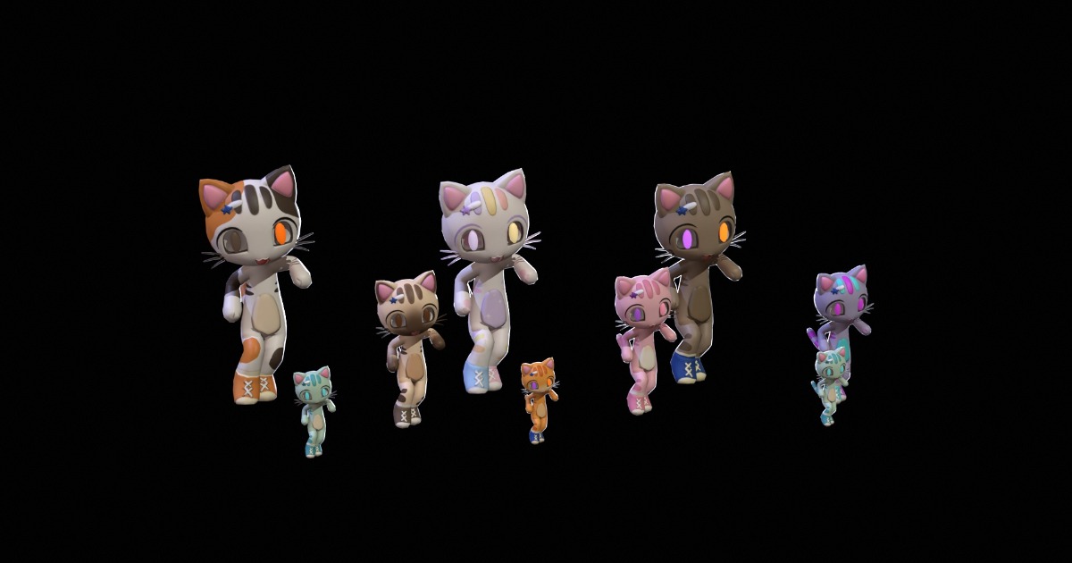 Sweet Cat Character | 3D Creatures | Unity Asset Store